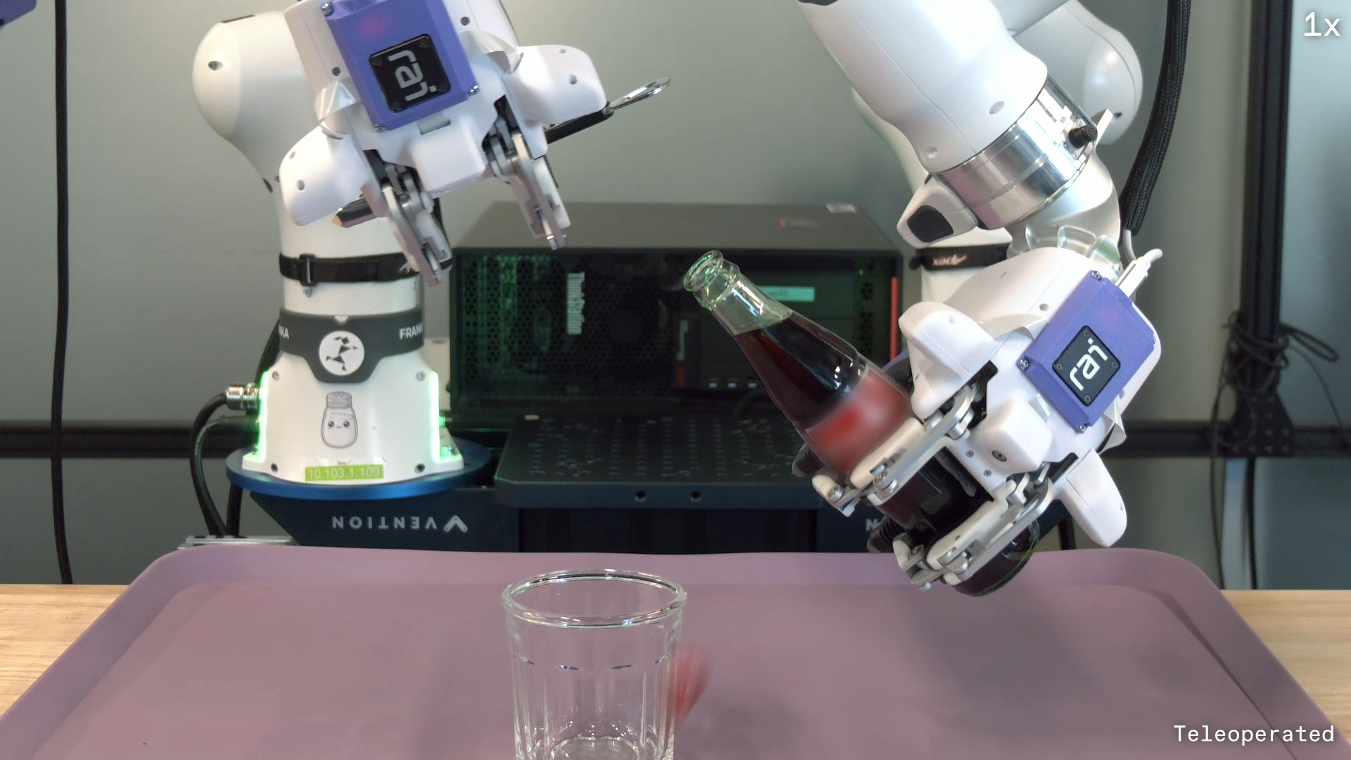 Koala gripper pairs handheld teleoperation with a robotic gripper for demonstration collection
