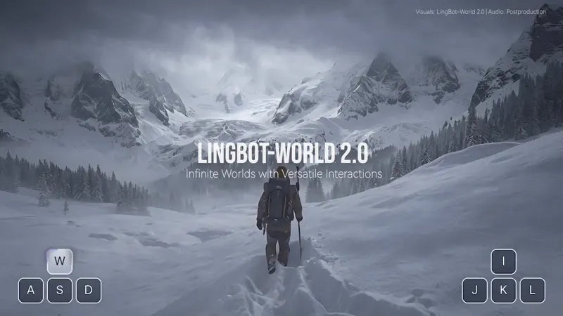 LingBot-World 2.0 Open-Sources Real-Time Interactive World Models