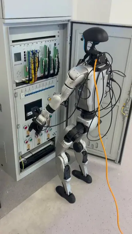 Embodied Humanoid Robot for Substation Inspection